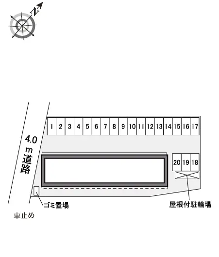 ★手数料０円★伊賀市緑ケ丘本町　月極駐車場（LP）